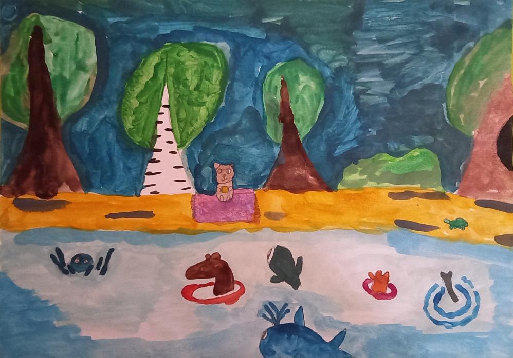 Дружные зверята