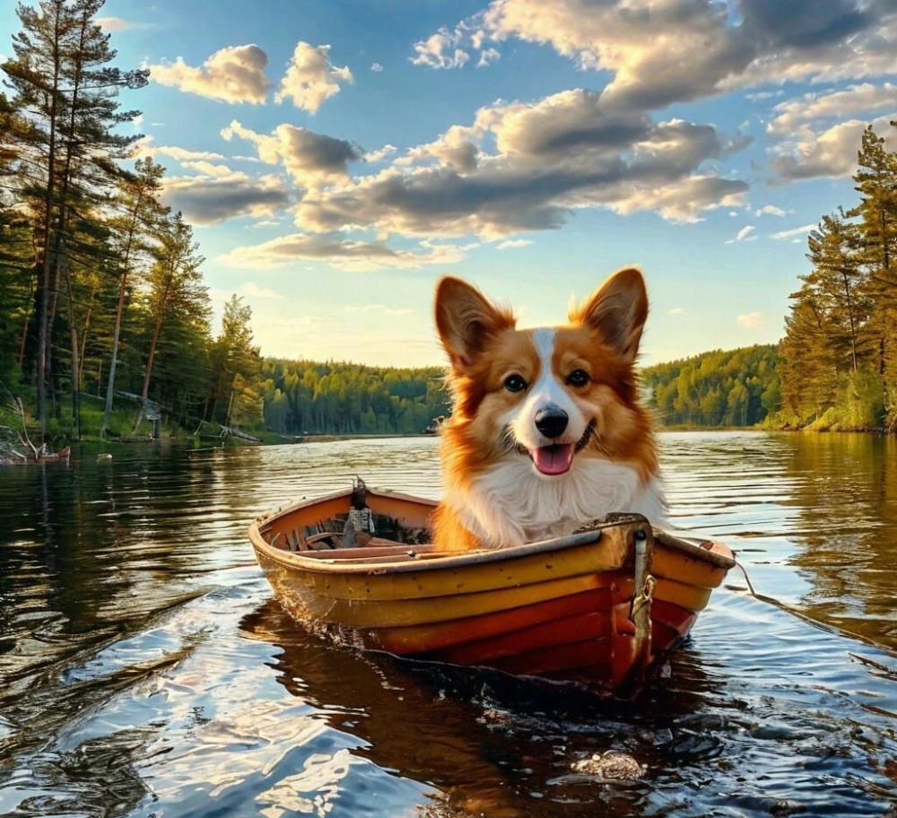 Лучший помощник рыбака