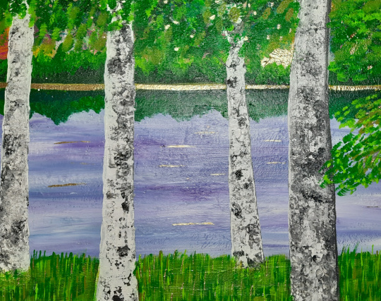 Любимый берег реки Тында