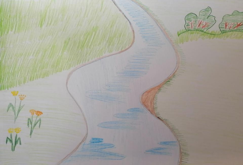 Река Серёжа. 