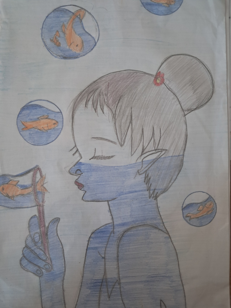 Девушка вода