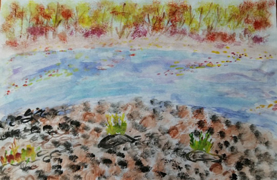 Река Уруша. 