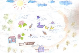 Летом с папой на рыбалке