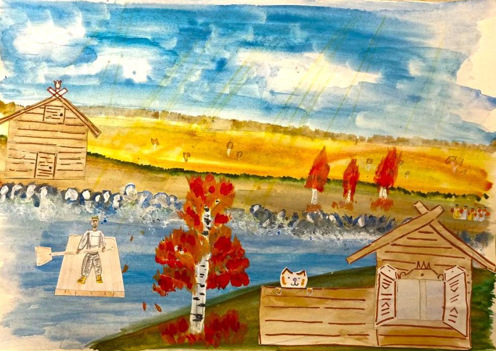 Древний Курск на реке Тускарь