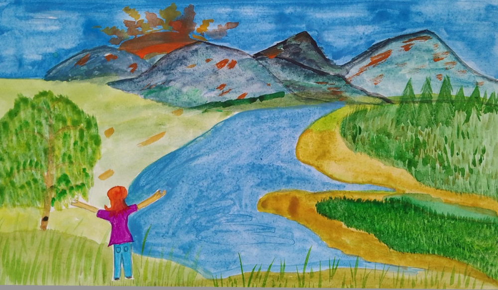 "Я люблю леса, поля и реки"