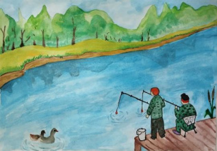 Отдых на любимом водоеме