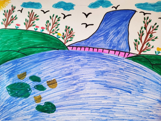 "Летний водоём"