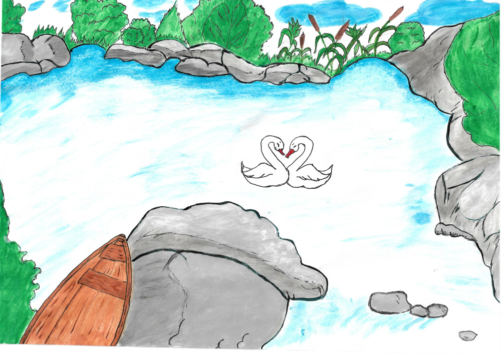 Лебединая семья