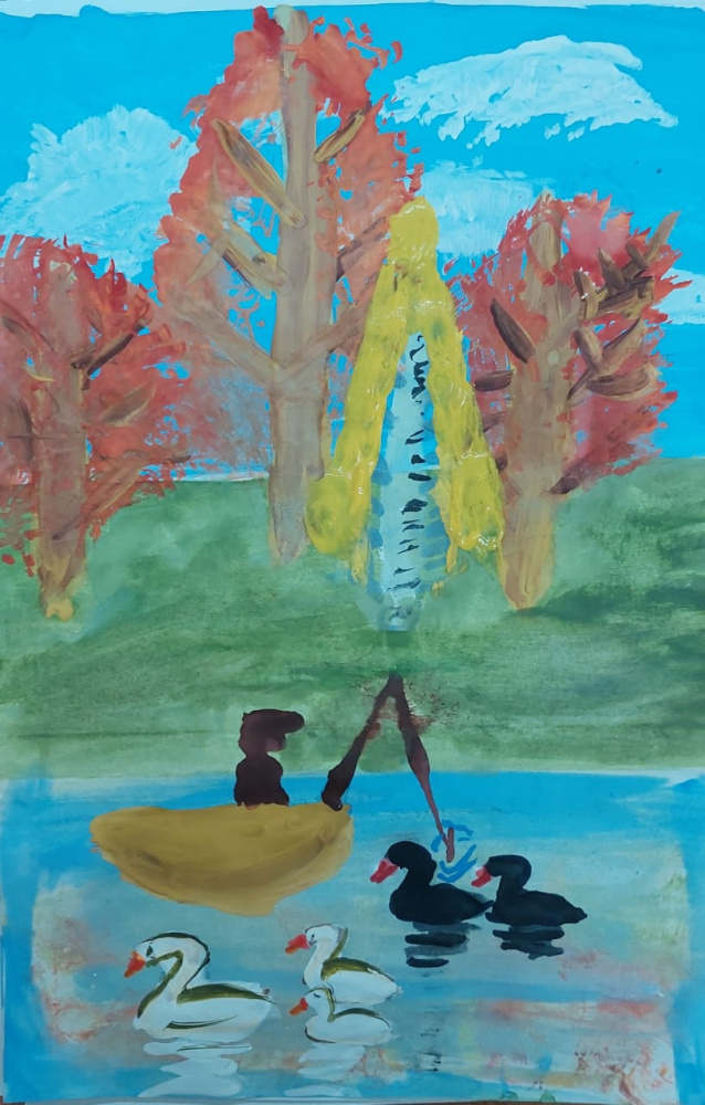 Рыбалка на озере