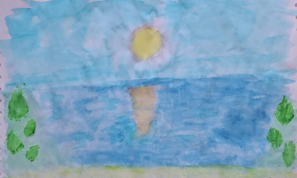 Летнее море