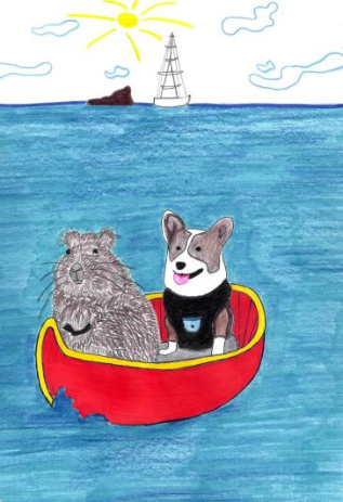 Друзья на лодке