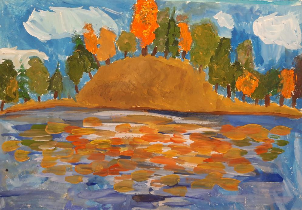 Отражение осени