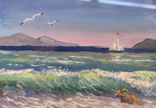 О море, море