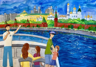 Прогулка по Москве реке