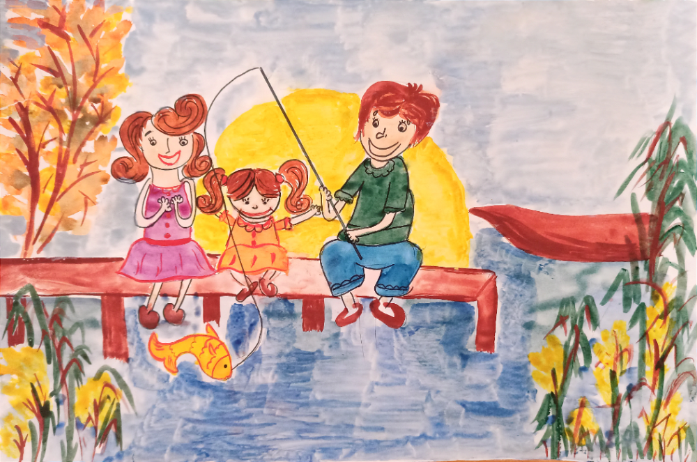 Семейная рыбалка