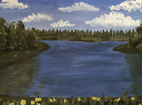 Водоём моей родины 