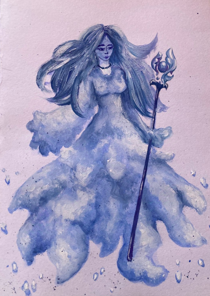 Прекрасная богиня воды