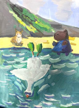 Море волнуется