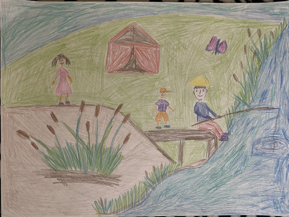 Отдых у озера 