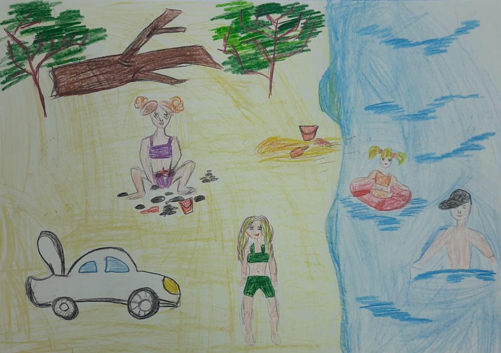 Отдых на речке