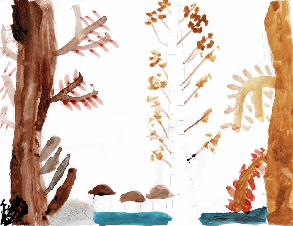 Волга осенью