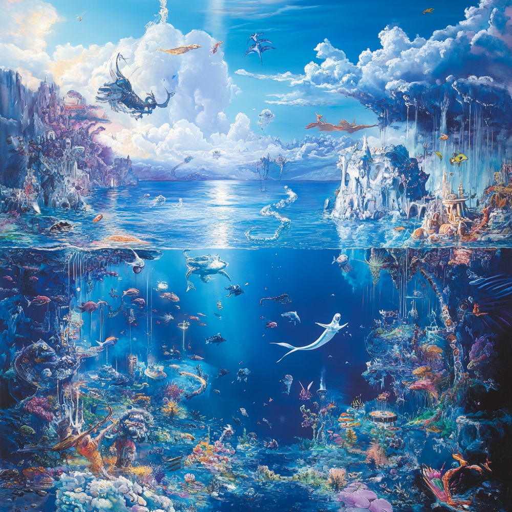 Лазурный океан