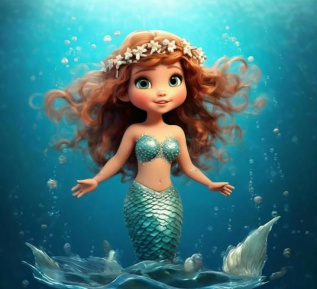 Образ воды - русалочка