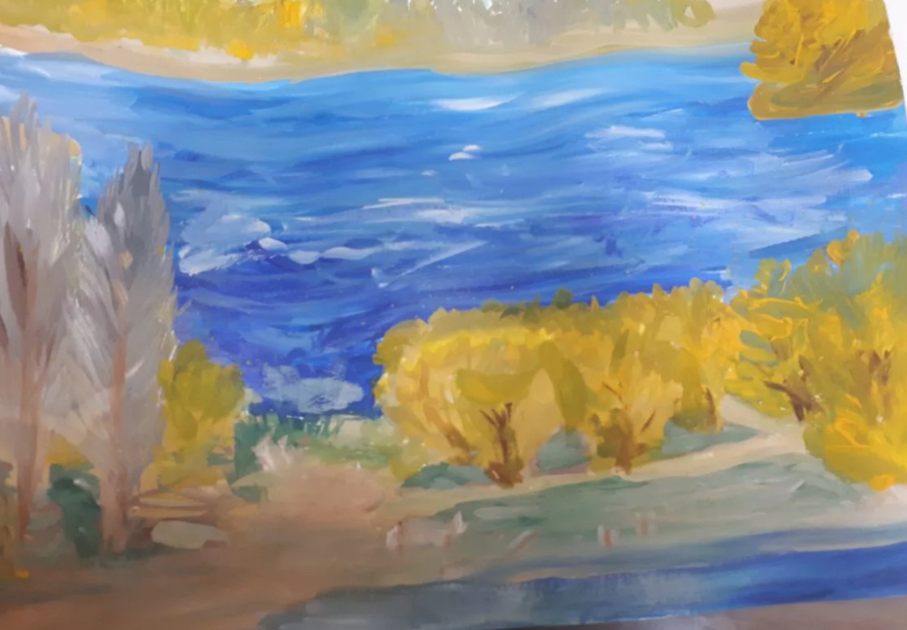 Река Дон осенью.