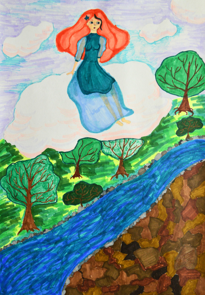 Девушка-Водяное облачко