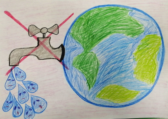 Закрывай покрепче кран, чтоб не вытек океан!