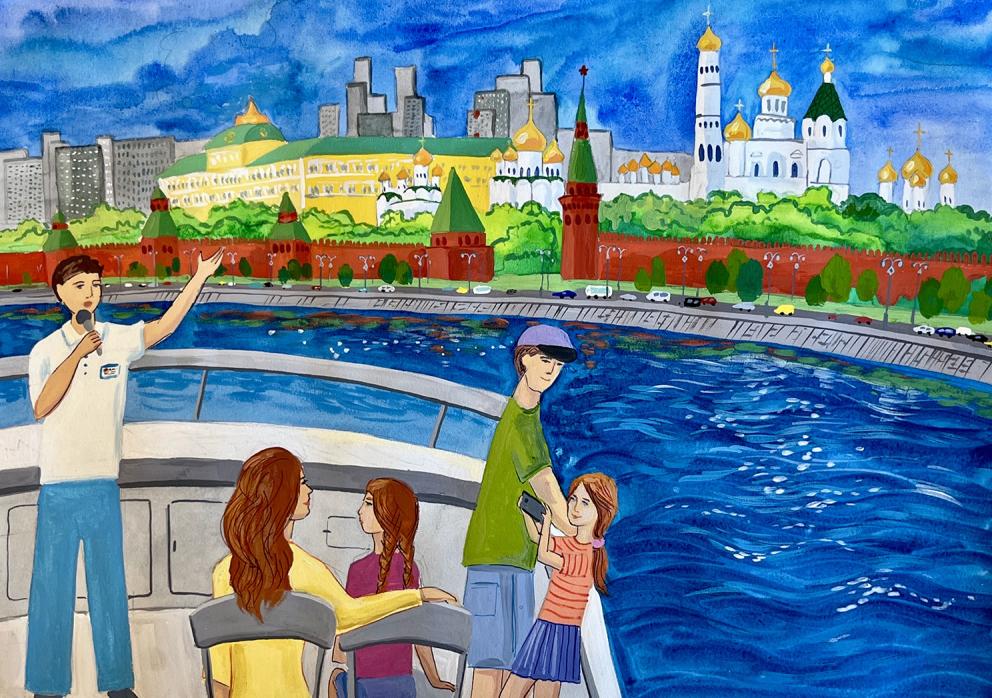 Прогулка по Москве реке