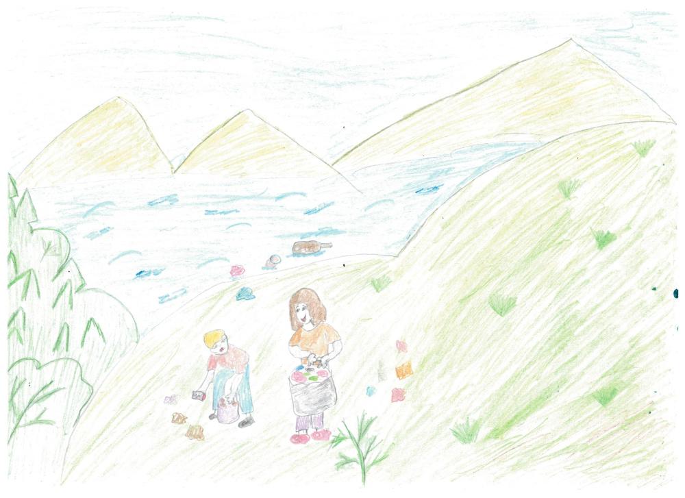 «Мы очищаем берег от мусора»