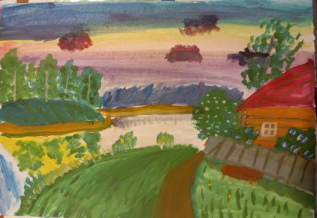 Домик в деревне 