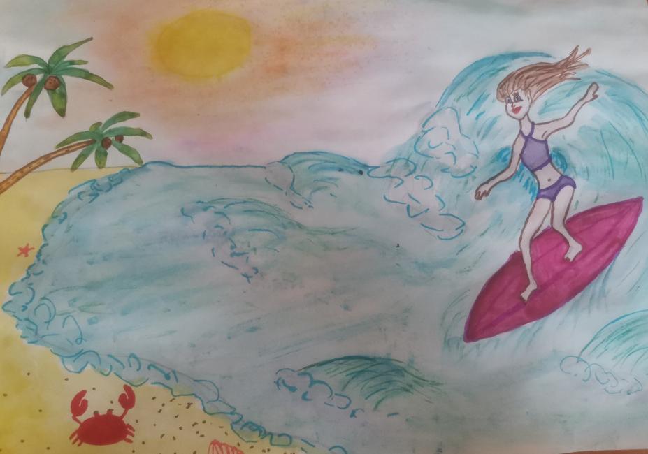 Море, лето, солнце, жара... 