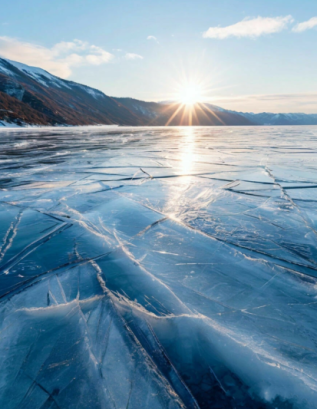 Байкал во льдах