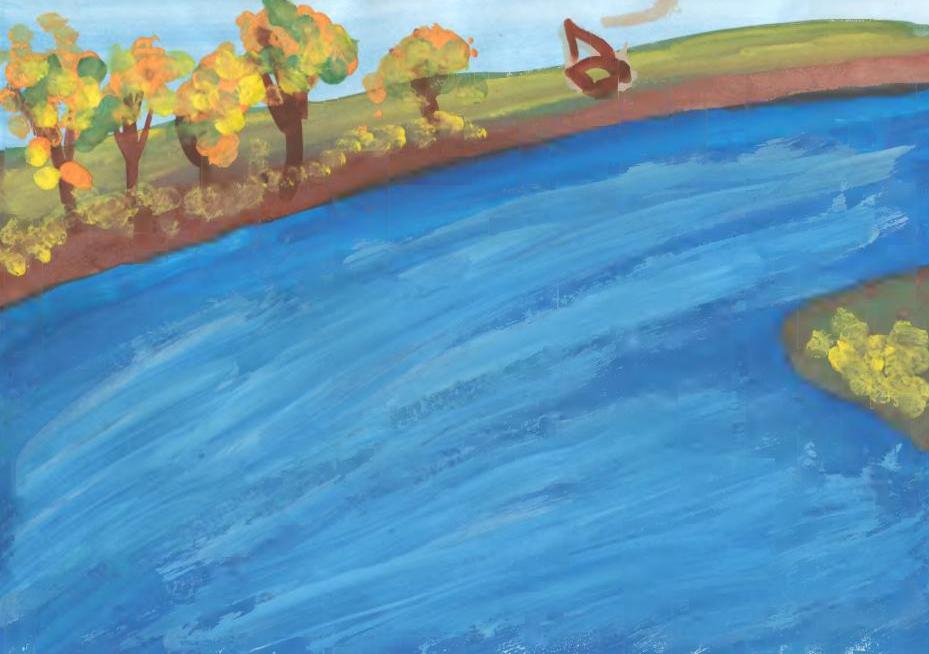 Река Чир осенью