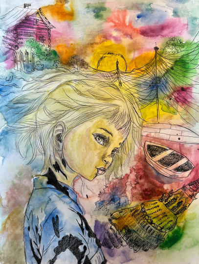 Рыбацкая деревушка