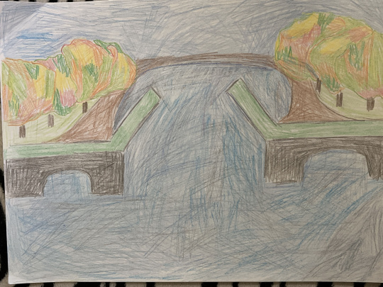 Нева в осеннем Петербурге 