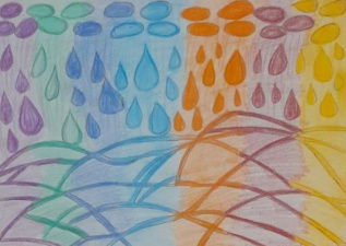 Радужные капельки