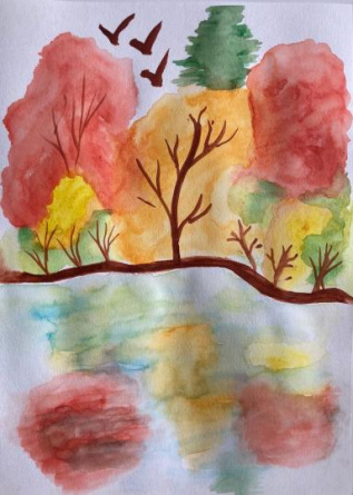 Река Цна осенью