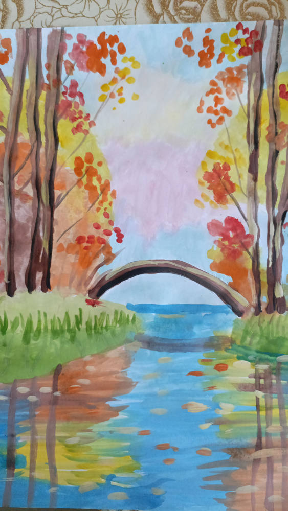 Осенний пруд