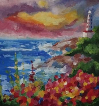 Бушующее море