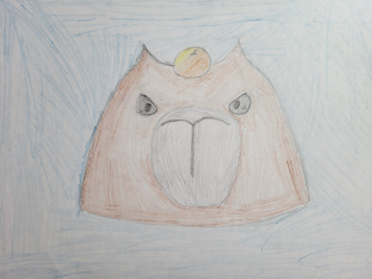 Капибара на отдыхе