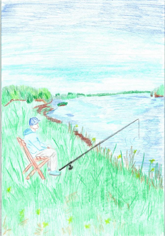 Затон реки Волга. Село Солодники