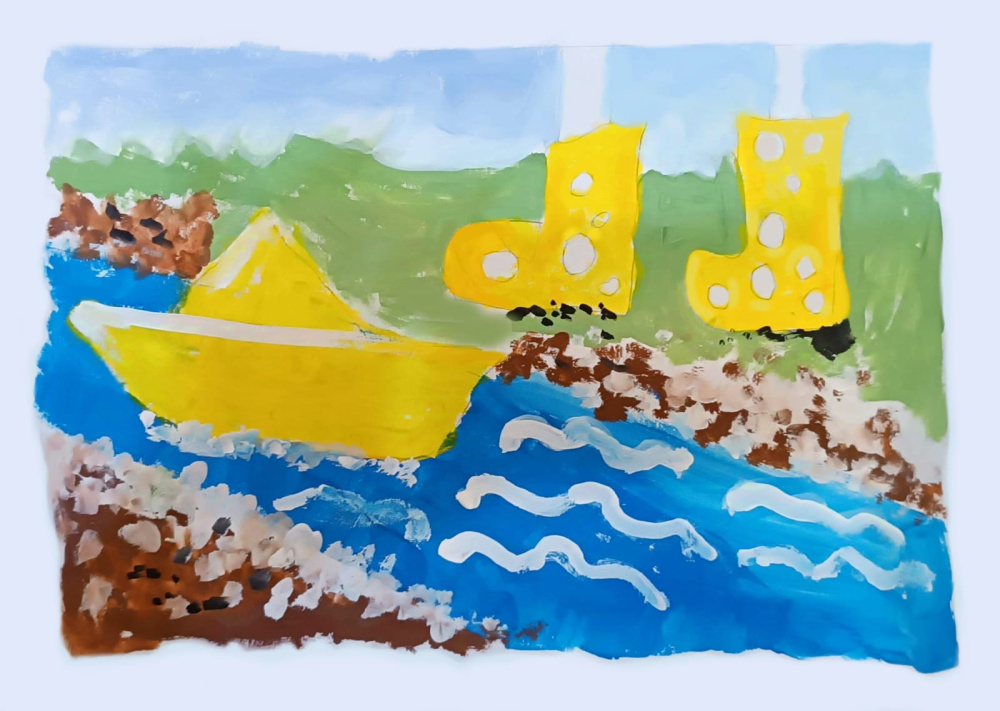 "Игра с весенним ручейком"