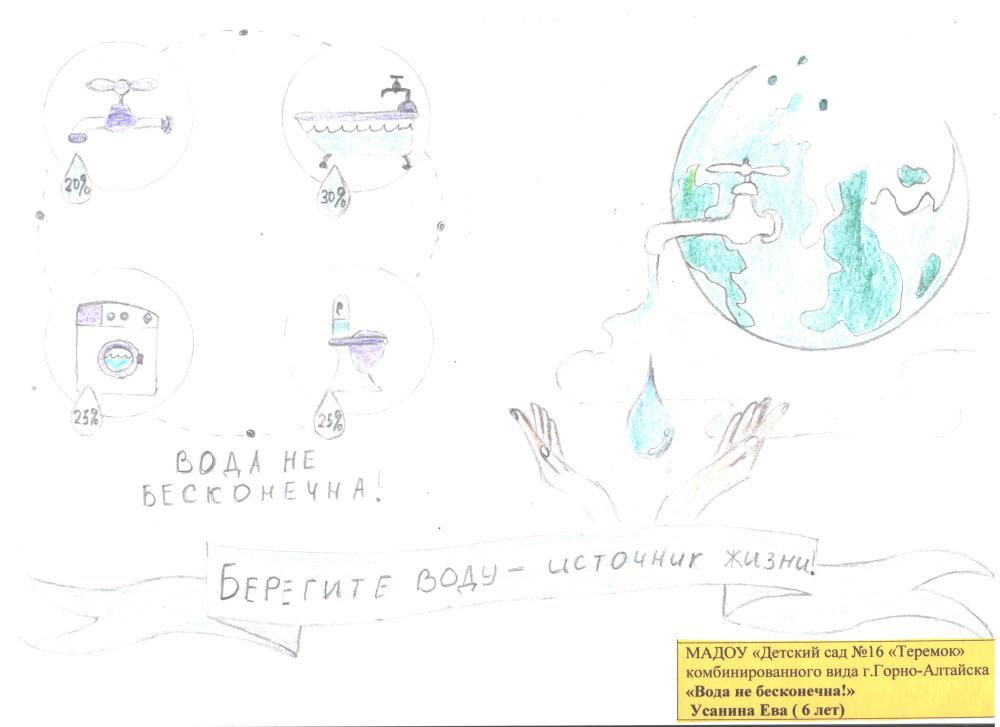 "Вода не бесконечна!"