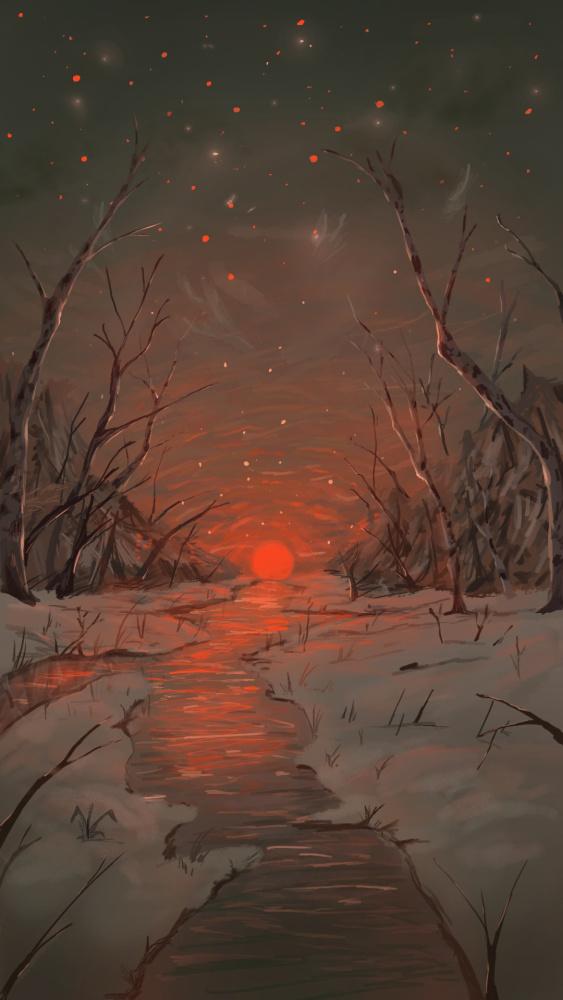 Алая изморозь