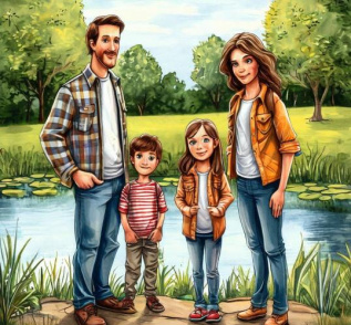 Семейный отдых у воды