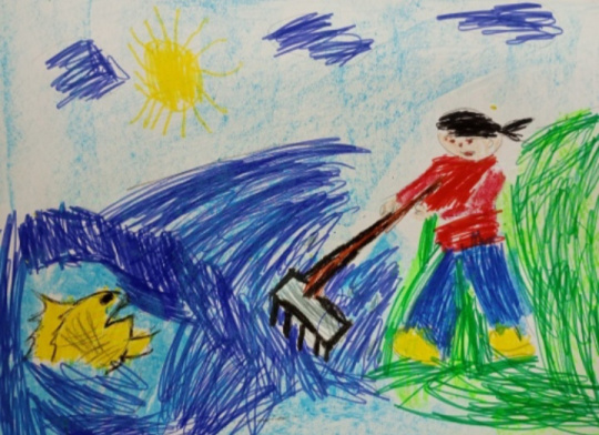 УБИРАЮ МУСОР