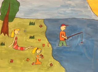 "Отдых на берегу"